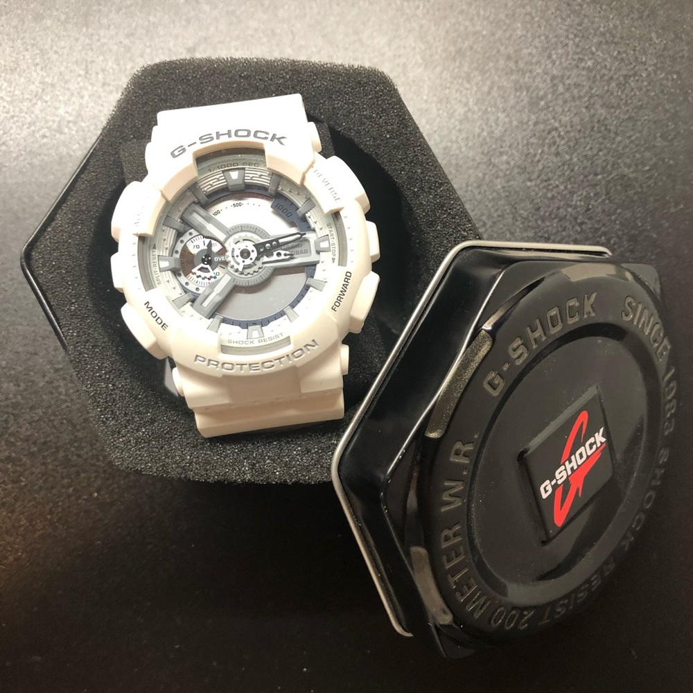 White G-Shock